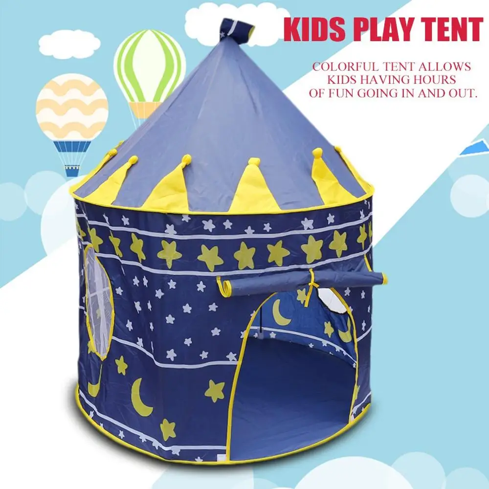 

Large Size Foldable Moon And Stars Toy Tent Surface Kids Baby Children Entertainment Gaming Playing Hanging