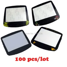 100 шт./лот для мультфильм протектор Экран объектив для gameboyadvancegba Экран Лен с двухсторонней Клейкие ленты мальчик игры дети подарок