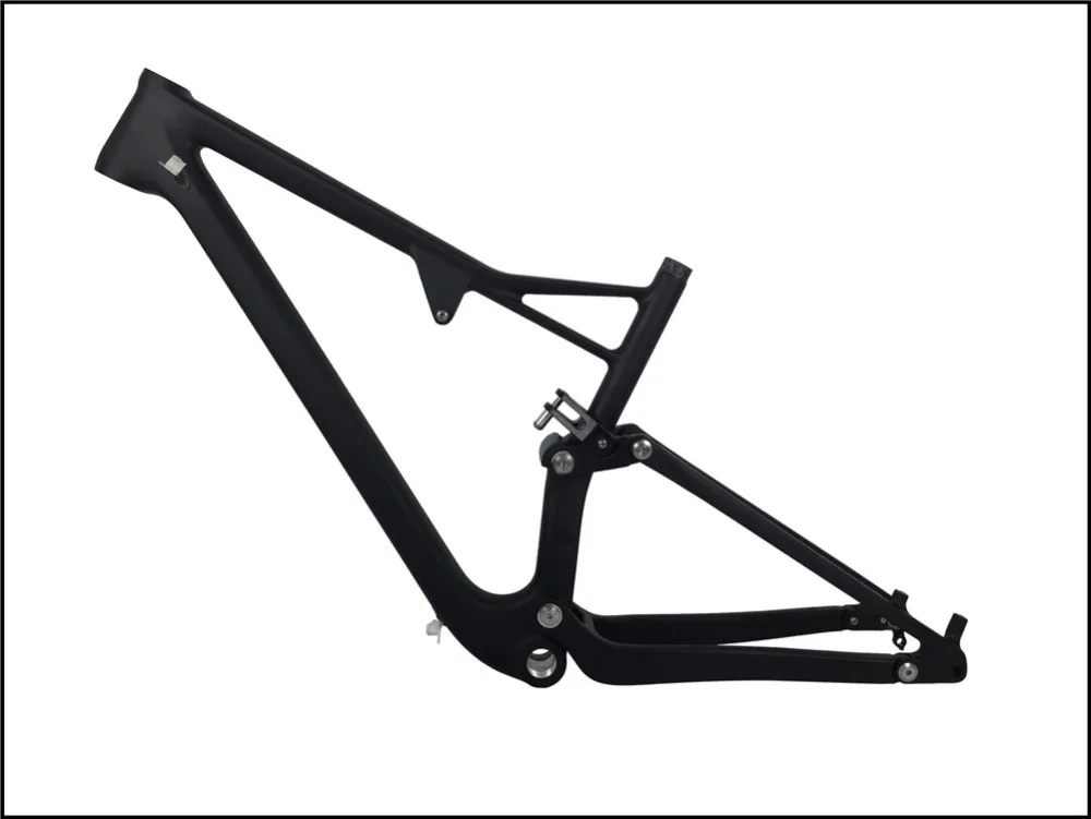 Flash Deal Spcycle 29er Full Suspension Carbon Frame, Carbon MTB Frame 29er Mountain Bike Carbon Frame 142*12mm Thru Axle 165*38mm Travel 8