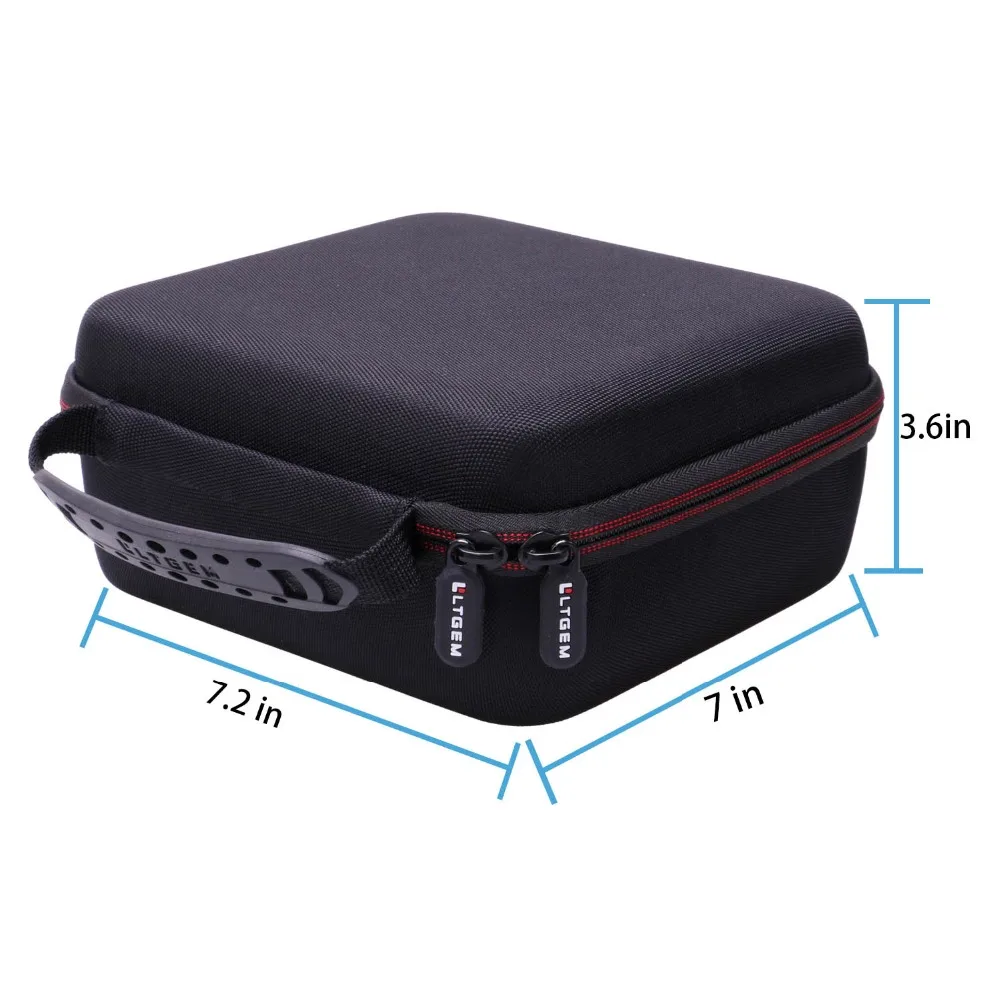 Sac de Transport LTGEM EVA Coque Rigide pour Bang & Olufsen Beoplay P6 Portable Haut-Parleur Bluetooth
