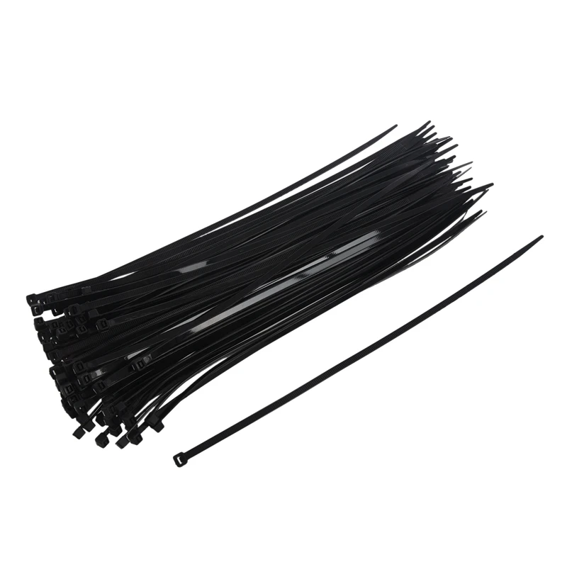 Cable Ties Wraps / Zip Black 100pcs 400mmX5mm | Обустройство дома