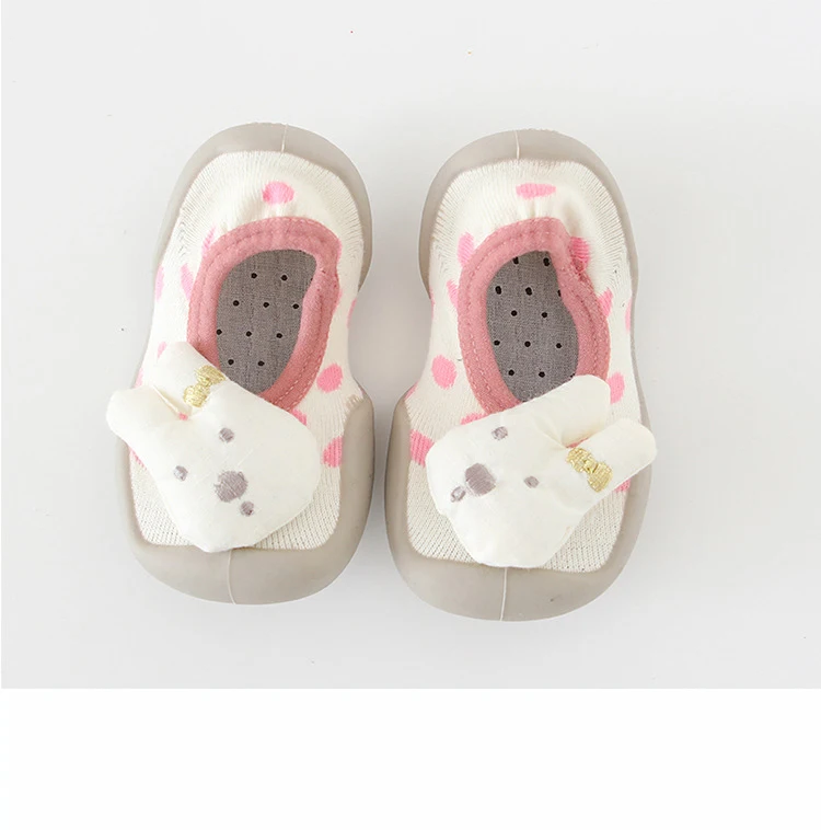 2019 Осенняя детская обувь для малышей Повседневная обувь для девочек и мальчиков мягкие Нескользящие Дышащие Детские носки с рисунками