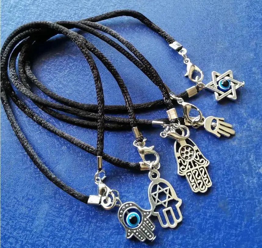 

Kabbalah Hand of Fatima Charms Bracelets For Women Men Gift Red String Bracelet Bangle Anklet Bijoux Protection Fashion Jewelry