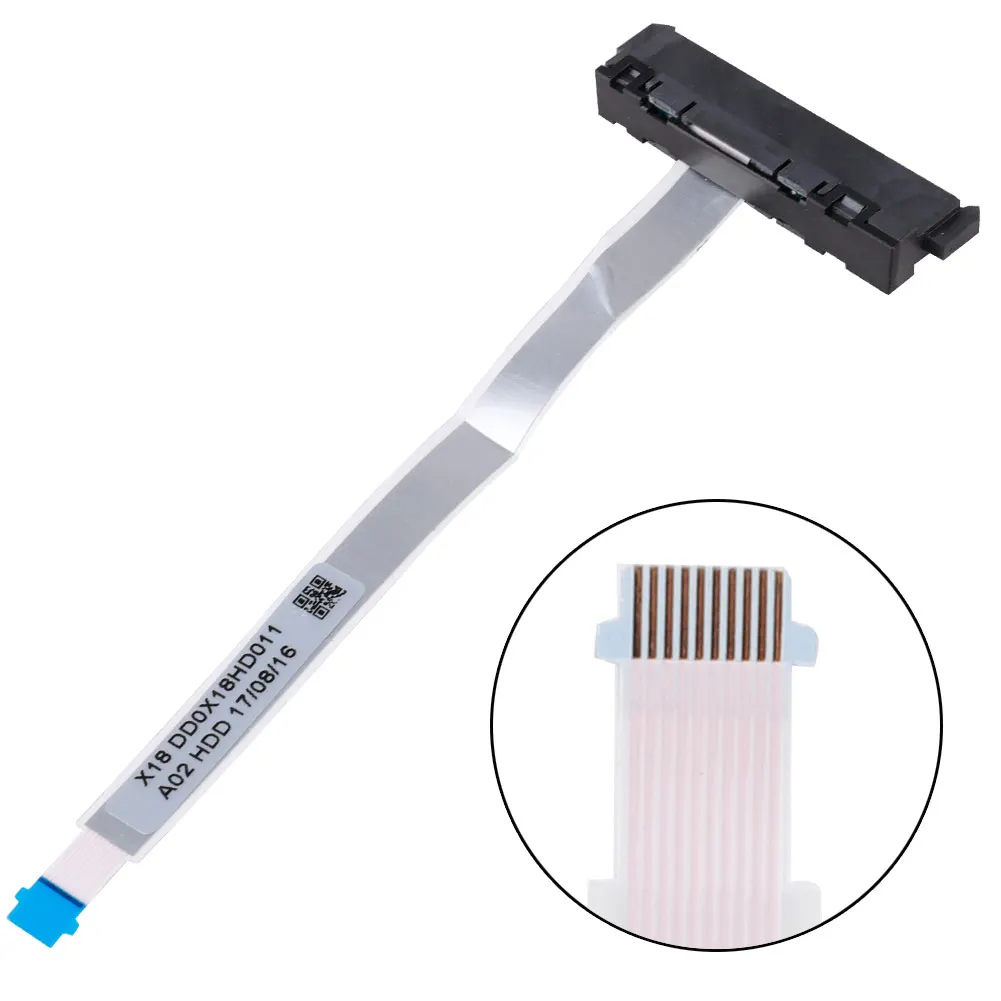 Разъем для жесткого диска SATA HDD гибкий кабель DD0X18HD011 ноутбука HP 15-AB Pavilion |
