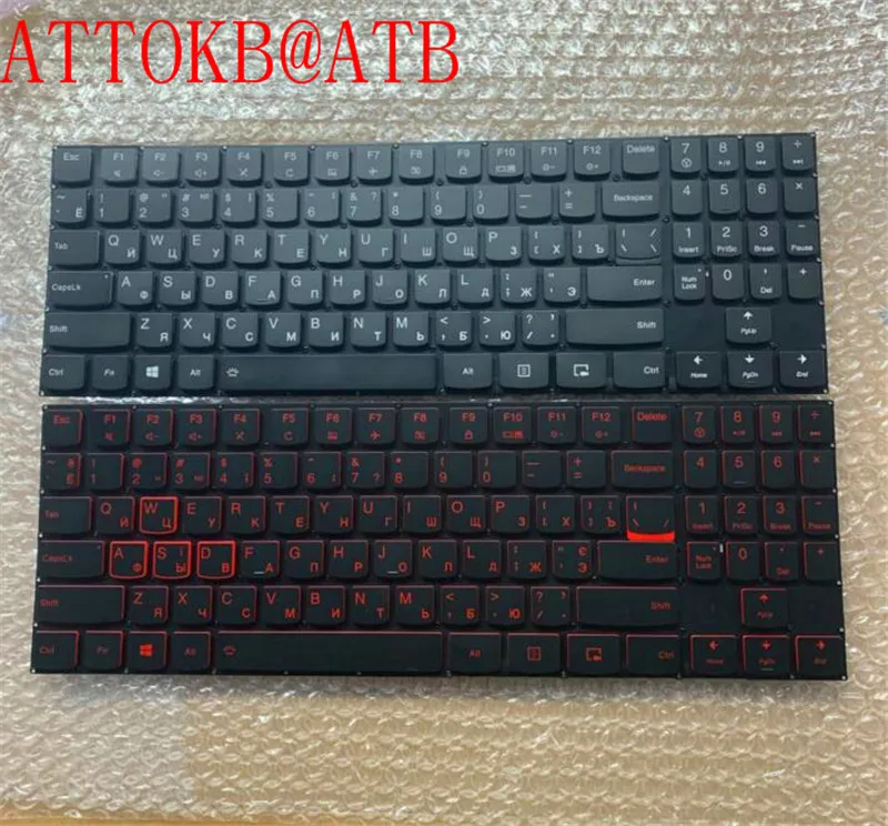 Русский Для lenovo Legion Y520 Y520-15IKB Y720 Y720-15IKB R720 R720-15IKB ноутбук RU клавиатура с подсветкой