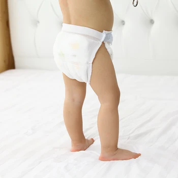 

5Pcs Baby diapers Reusable nappies cloth diaper Washable mesh Pocket nappy newborn Summer Breathable Diapers infant Cotton