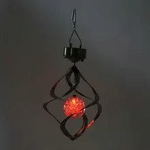 

Solar Powered LED Wind Chime Wind Spinner Windchime Outdoor Garden Courtyard Brand New