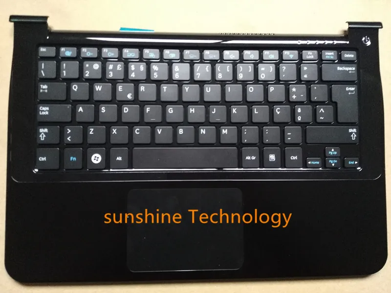 

Portuguese layout new laptop keyboard with touchpad palmrest for Samsung BA75-02899L NP900X3A 900X3A