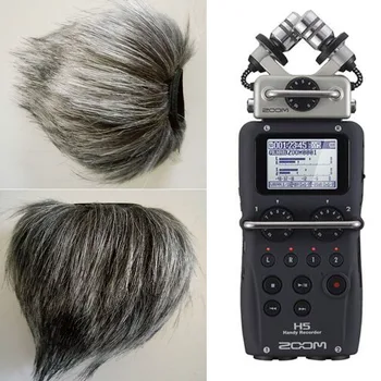 

Profession Microphone Furry Wind Cover For ZOOM H5 H6 Four-Track Portable Recorder Voice Recording Pen New Style HN-15