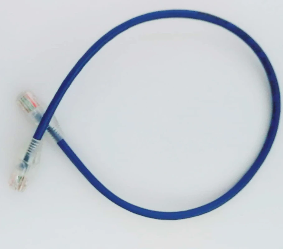0.5 м Высокое Скорость CAT5E UTP синий круглый кабель 1.6FT Ethernet кабели 50 см сети Провода