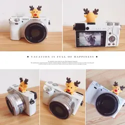 Новый 3D мультфильм Рождество инфракрасная камера Фонарик Горячий башмак Крышка для горячего башмака для Canon Nikon Fujifilm samsung Panasonic Leica Olympus