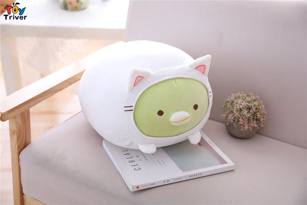 Японское аниме Sumikko Gurashi плюшевая игрушка Triver мягкие животные кукла офисный стол ручная Подушка декор подушки для девочек подарок на день рождения