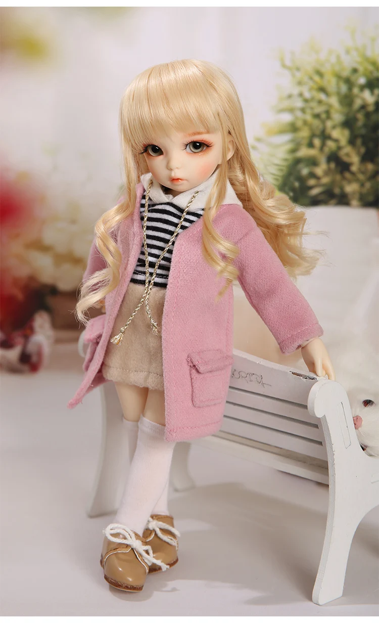 BJD куклы Littlefee Ante 1/6 Yosd розовый золотой вьющиеся волосы Лолита полный набор опций девушка игрушки для девочек лучший подарок Сказочная страна FL