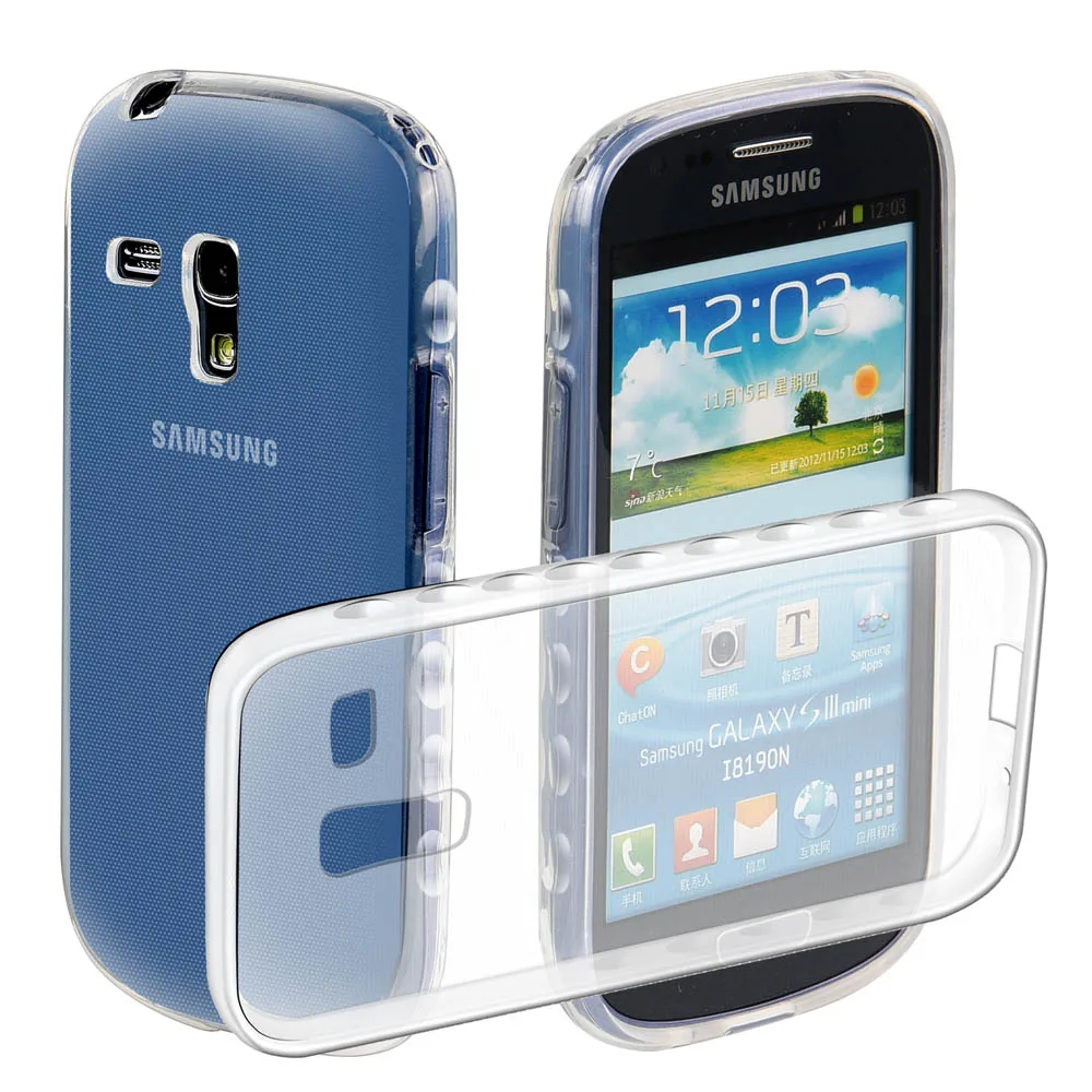 KSQ Luxury transparent TPU Cases for Samsung GALAXY SIII S3 i9300