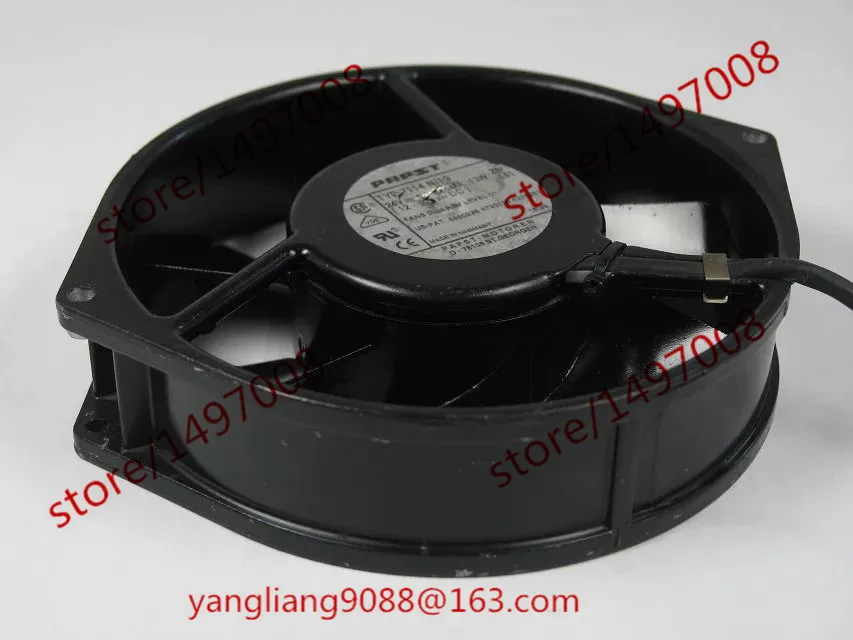 Ebmpapst TYP7114N/19 TYP 7114 N/19 DC 24 V 0,13 W 3-провода 170x170x38 мм сервер вентилятор
