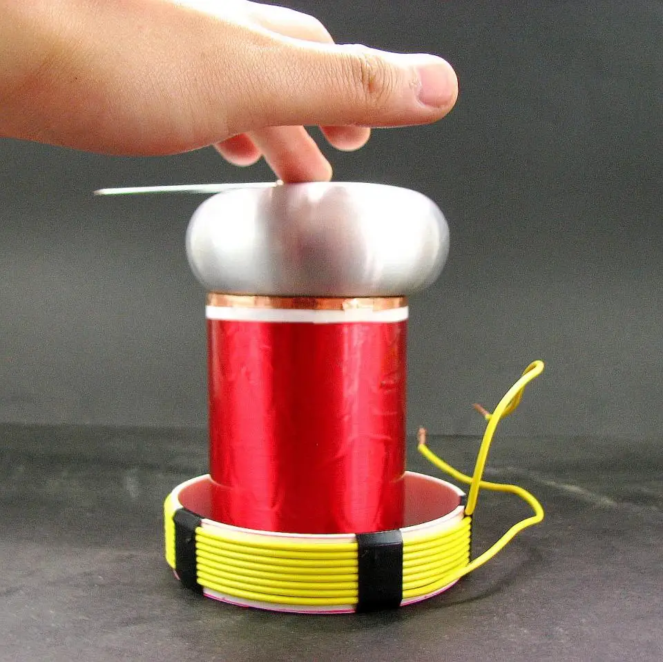 Alloy top load Primary coil and Secondary coil Tesla coil project Tiny SSTC DRSSTC Parts Alloy top load Primary coil and Secondary coil Tesla coil project Tiny SSTC DRSSTC Parts