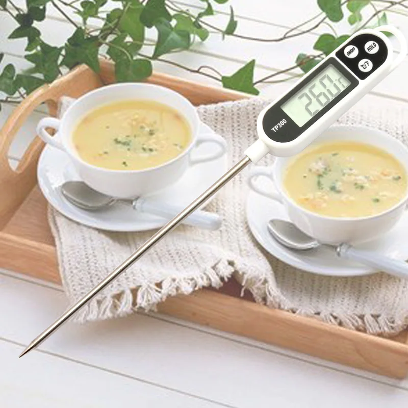 Цифровой кухонный термометр для мяса, воды, молока, температурные датчики 1 шт., кухонный зонд для приготовления пищи, кухонные инструменты, бытовые товары