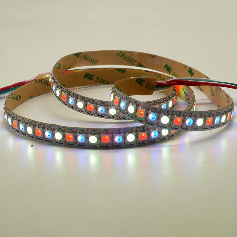Светодиодная лента 1 М/4 м/5 м SK6812 pixles RGBNW RGBCW RGBWW DC5V 30/60/144 светодиодов/м