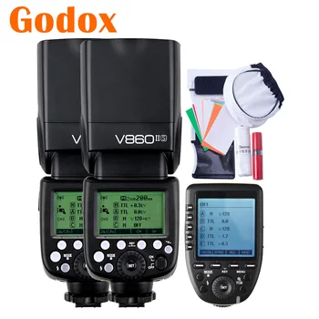 

Godox V860II-S 2.4G TTL HSS Camera Flash Speedlite Xpro-S Transmitter Trigger for Sony A7III A7RIII A6300 A7II A9 A6000 A6500