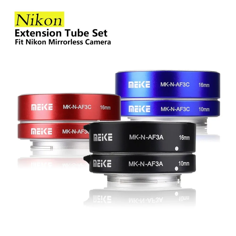 Hot Sale Meike Mknaf3a Metal Mount Automatic Af Auto Focus Macro