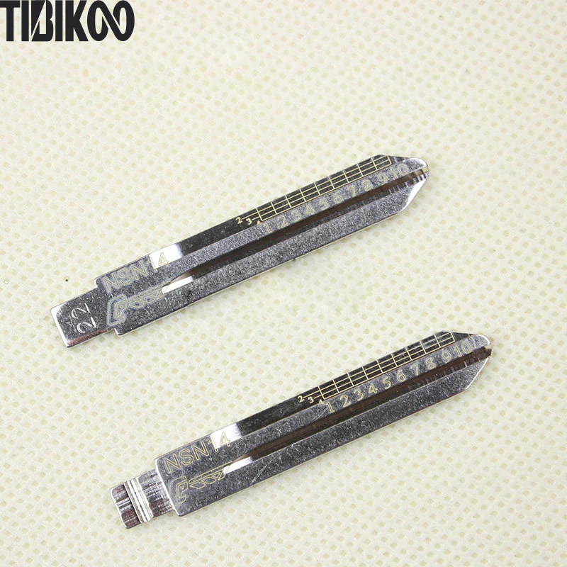 

NO.22 Replacement NSN14 Key Blade for Nissan Car Key Blanks with scale mark
