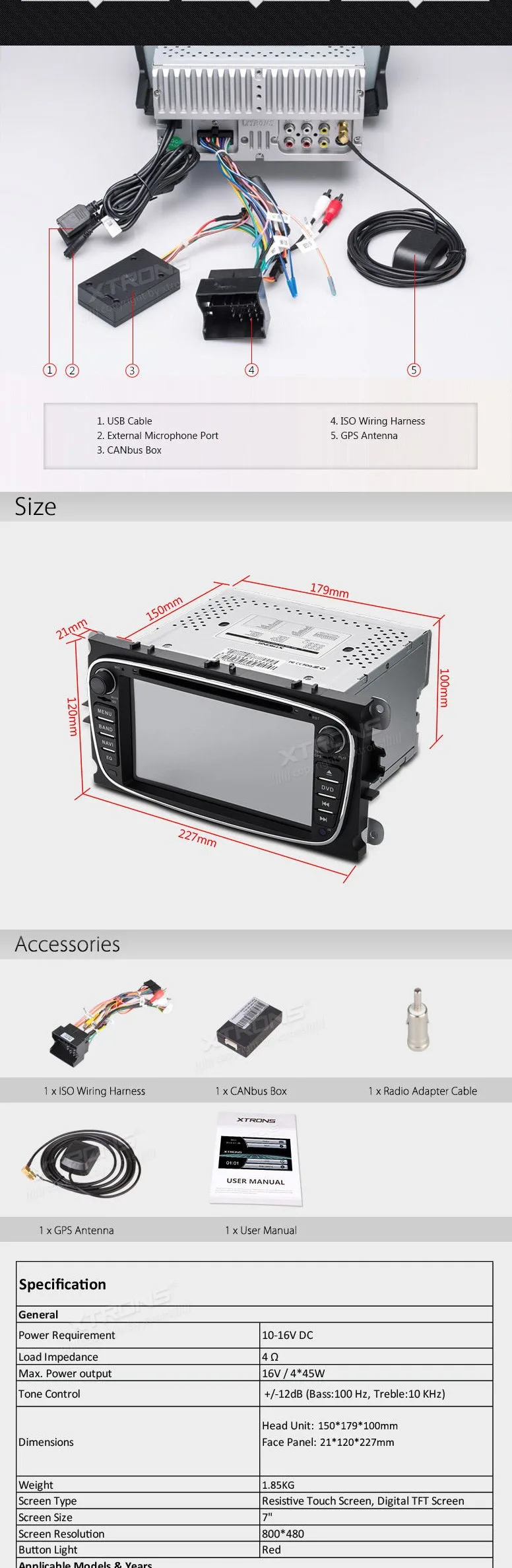 Perfect 7" 2 din car stereo DVD Player For Ford Focus 2007-2010 &S-Max 2008-2011 & Mondeo 2004-2011 & C-Max 2008-2010 & Galaxy 2010-2011 6 Perfect 7" 2 din car stereo DVD Player For Ford Focus 2007-2010 &S-Max 2008-2011 & Mondeo 2004-2011 & C-Max 2008-2010 & Galaxy 2010-2011 6