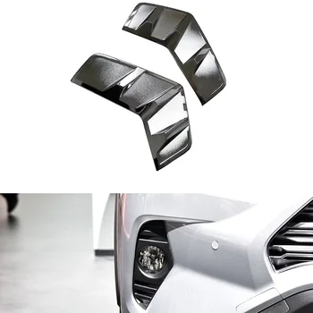 

ABS Chromed Front Fog Lamp Light Decoration Frame Cover Trim For Toyota RAV4 AX50 2019 2020 Car Accessories