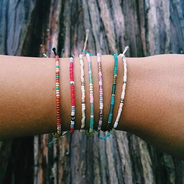 Boho pulseras Новая Мода Регулируемая дружба мужской браслет ювелирные изделия ручной