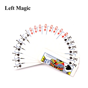 

Torch To Card Fan - Fire Magic trick Flaming Torch to Card Fan Gimmick Stage magic Props change magic props G8096