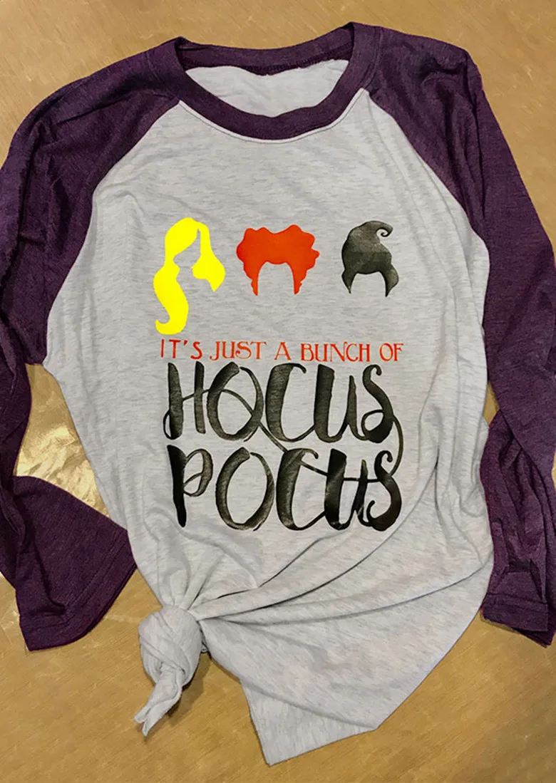 

hocus pocus women t-shirts tee halloween top woman love female tshirt t long sleeve tops love tee shirt