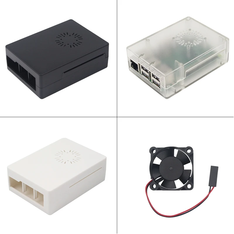 Новейшая модель Raspberry Pi 3 B + чехол пластиковый корпус из АБС пластика охлаждающий