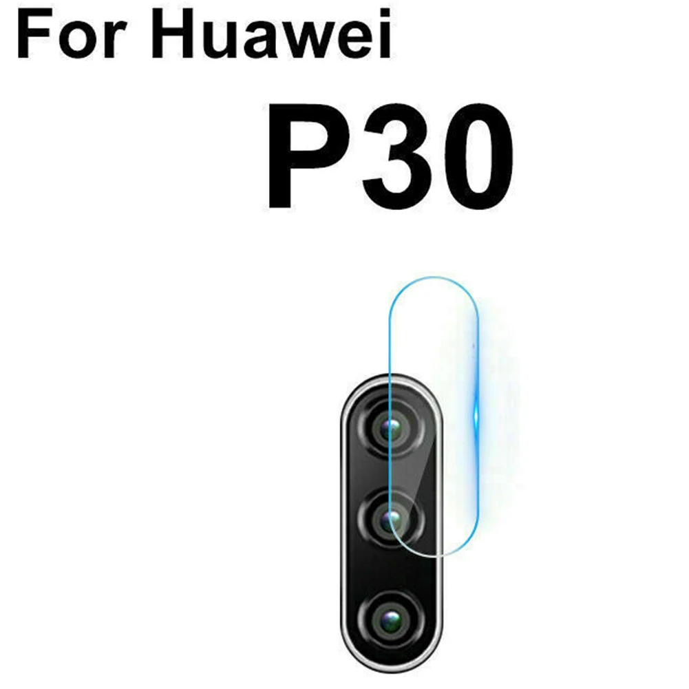 

Lens Film Screen Mini Clear Durable HD Phone Camera Accessories Back Protector Waterproof Tempered Glass For Huawei P30