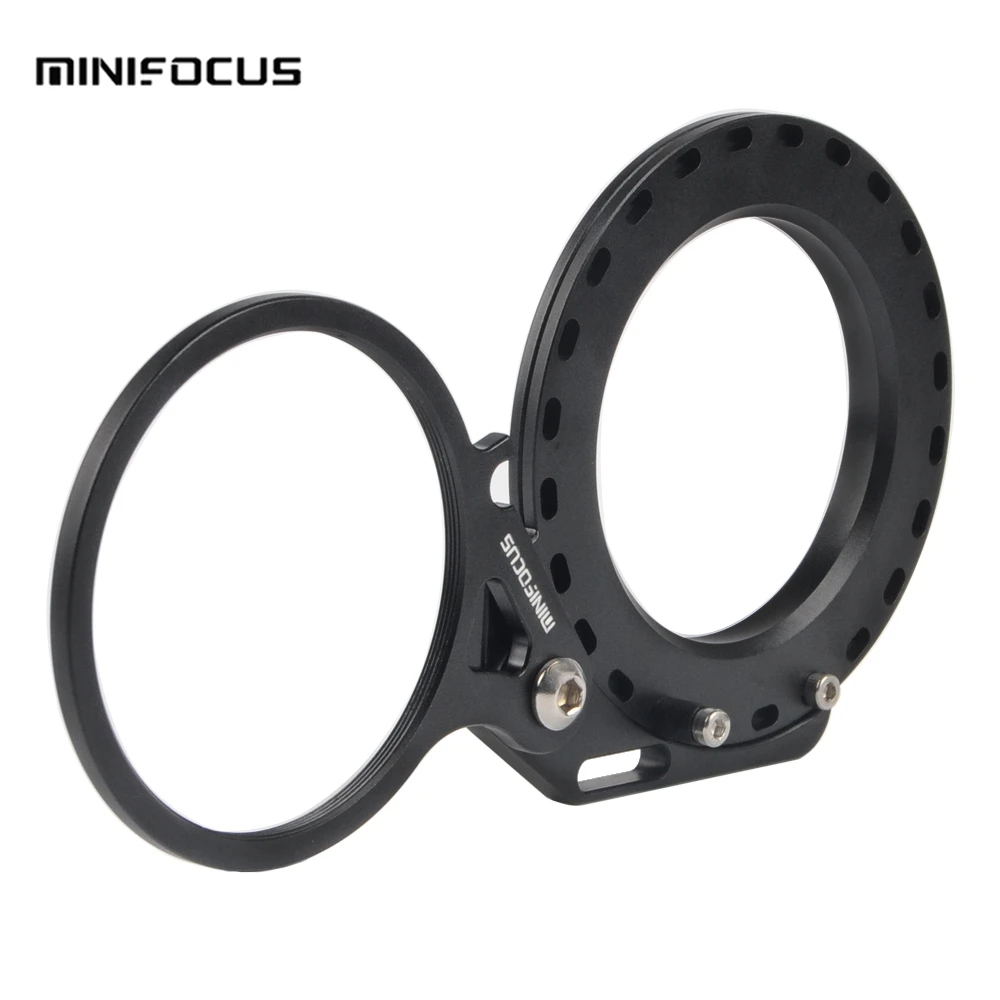 

M67 Thread 67mm Red Swing Macro Wet Lens Flip Adapter Mount Clamp Diving Filter for Underwater Waterproof Housings Case