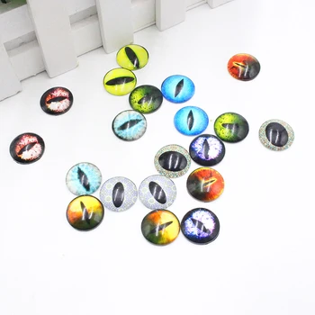 

20pcs pieces /1 pair plastic 8/12/18 MM glass dolls eye DIY crafts eyes for children toy dinosaur Animal eye Accessories