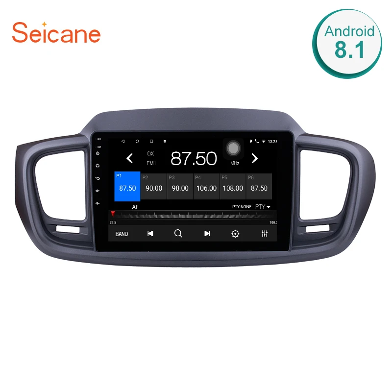 

Seicane Car Radio GPS 2din Android 9.0 Car Multimedia 10.1" Touch Screen 1024*600 Video Player For 2015 KIA SORENTO With 8-core