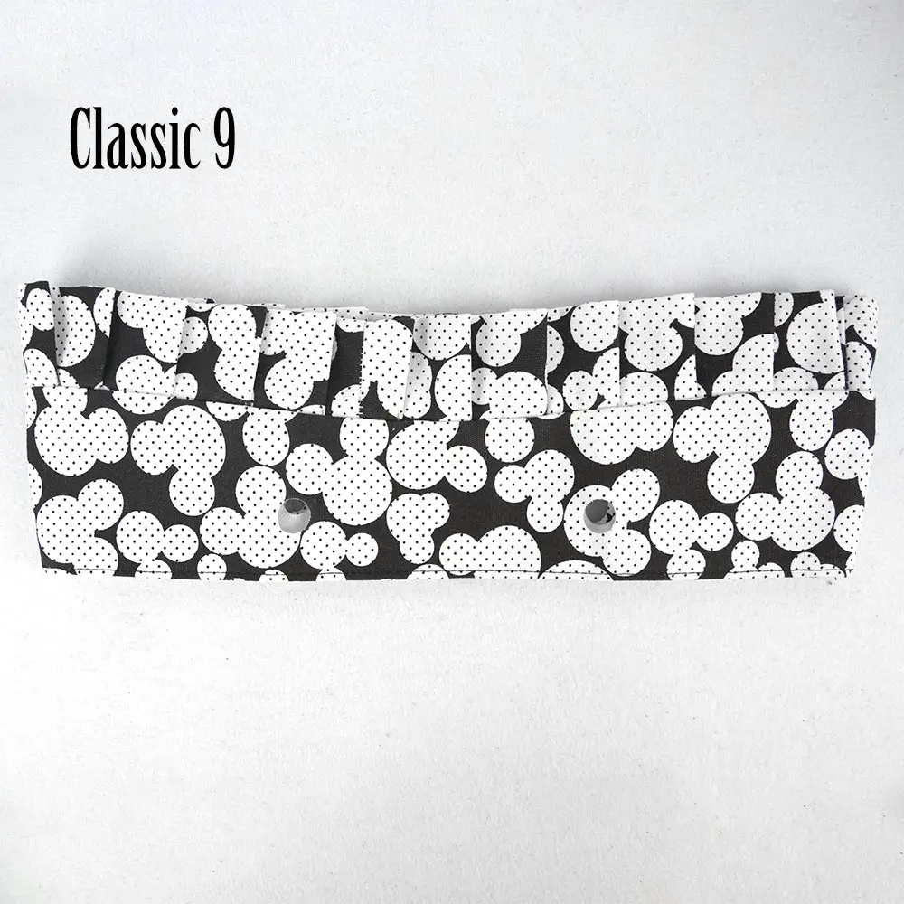 Tanqu Волан цветочный холст ткань классический мини отделка для Obag O сумка аксессуар - Цвет: classic 9