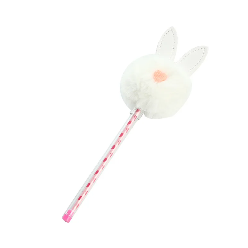 20 개/몫 새로운 뜨거운 판매 귀여운 토끼 펜 쓰기에 대 한 편지지 펜을 작성하는 소녀 심장 학생의 한국어 버전