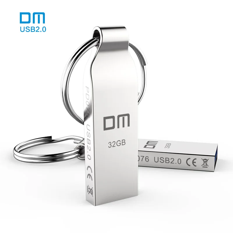 DM PD076 Металл 4 ГБ 8 ГБ 16 ГБ 32 ГБ usb флэш-накопитель памяти Disk простой Стиль Для компьютера PC Tablet