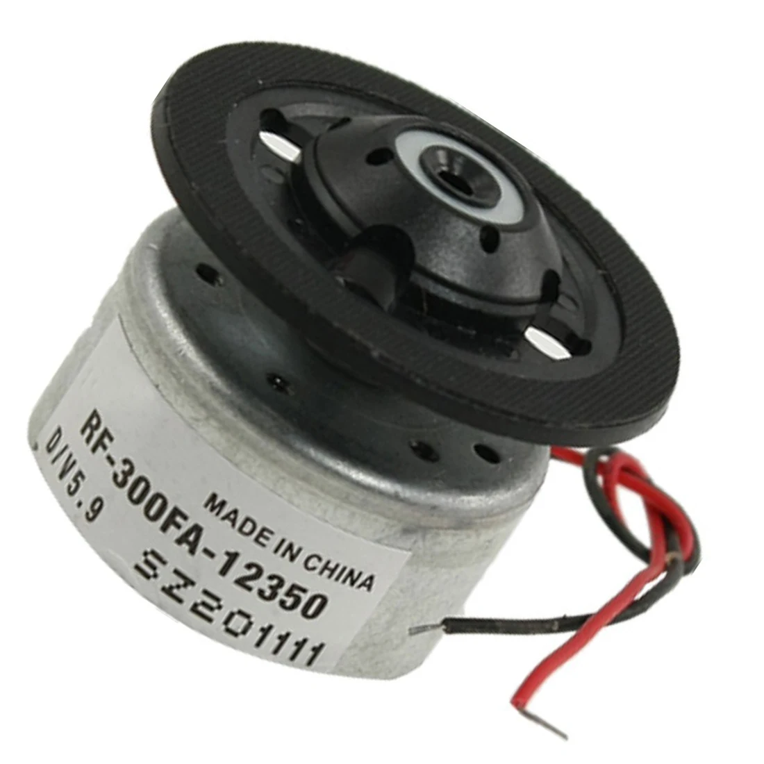 Абсолютно RF-300FA-12350 DC 5,9 V мотор шпинделя для DVD CD плеера серебро+ черный