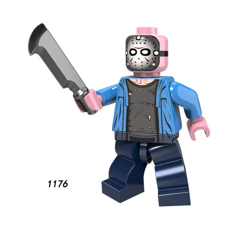 

Single Sale Super Heroes Star Wars 1176 Jason Voorhees Building Blocks Figure Bricks Toys kids gifts Compatible Legoed Ninjaed
