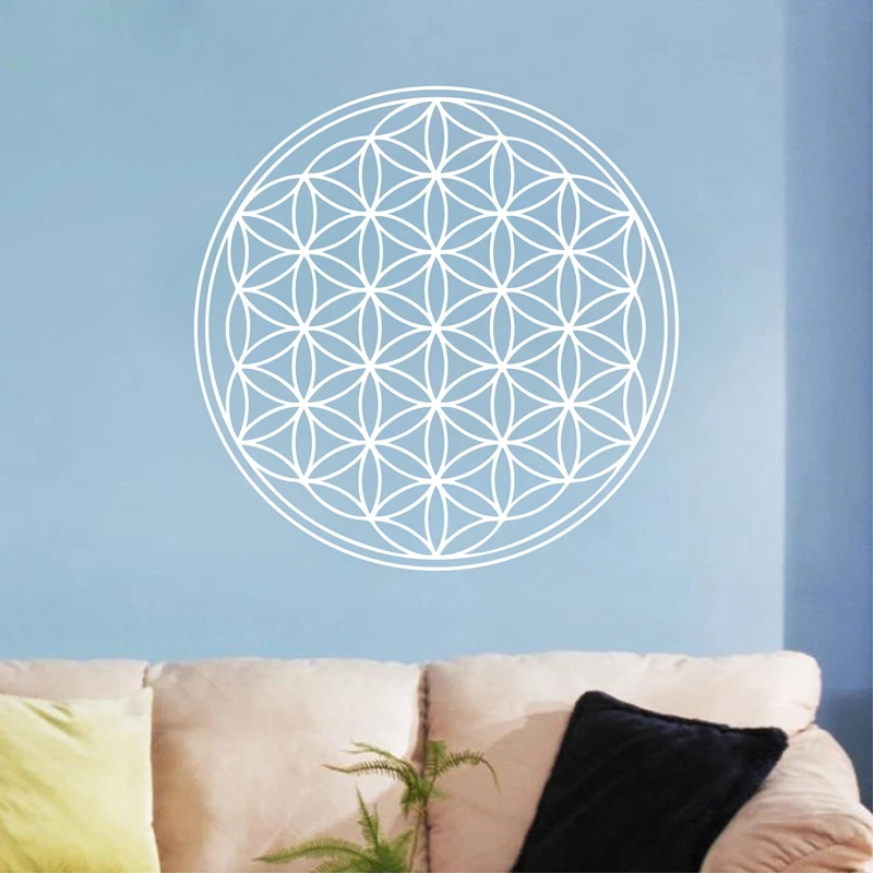 Seed Flower Of Life Art Decal Home Decor