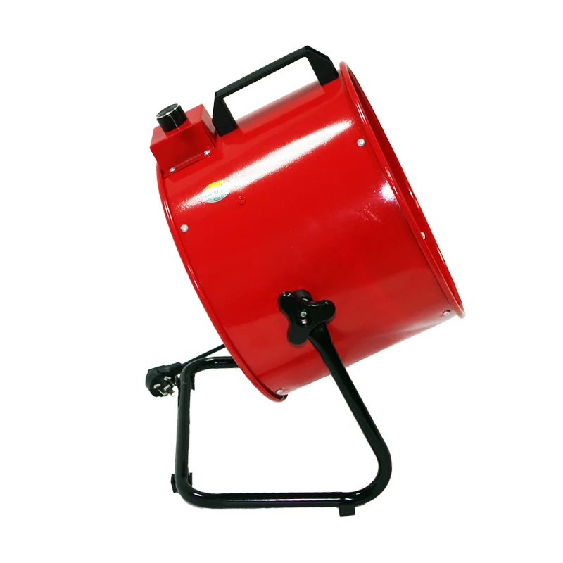  12 inch blower portable axial exhaust fan standing extractor high speed air ventilator stepless reg