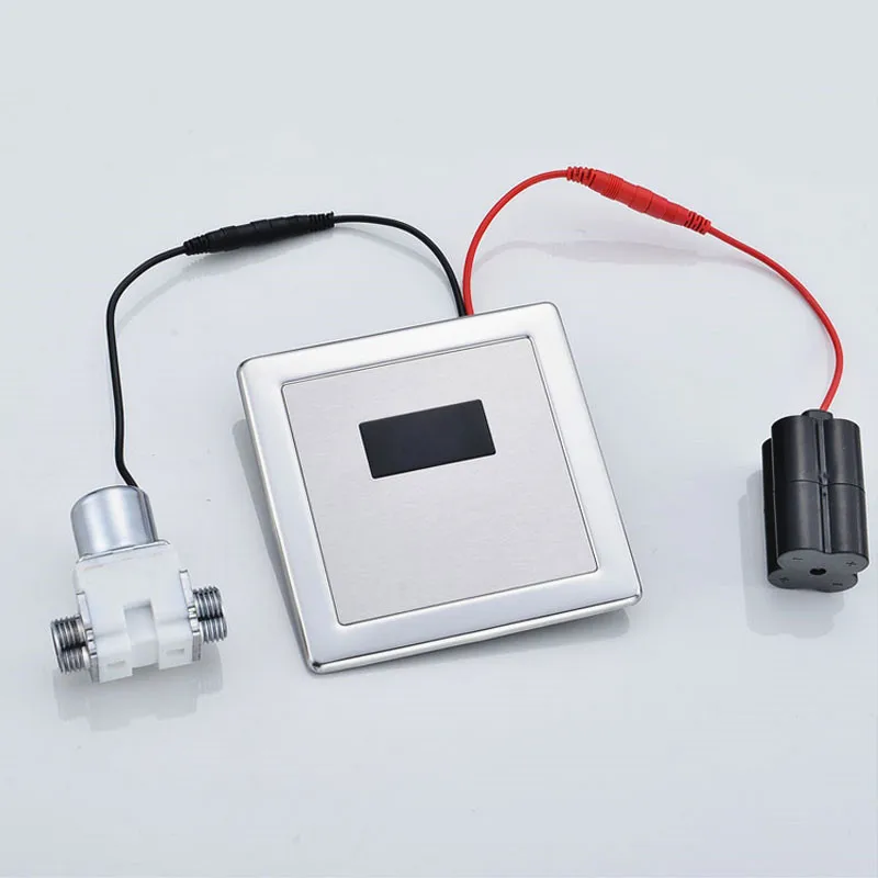 Встроенный инфракрасный автоматический индукционный сенсорный писсуар, сенсорная панель электромагнитный клапан, 6 в электромагнитный клапан писсуар аксессуары, J18059