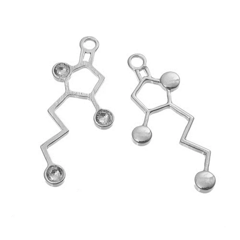 DoreenBeads на основе сплава цинка молекула химическая подвеска в научном стиле виски