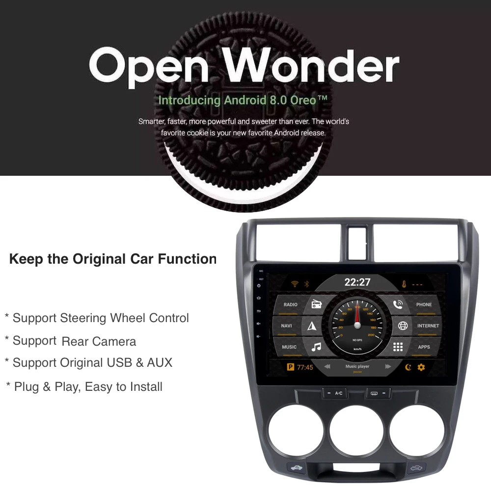 Excellent Android Car Multimedia for Honda City GPS 2008 2009 2010 2011 2012 8-Core 4gb ram 32gb rom 9" 2.5D IPS Screen Autoradio Headunit 1 Excellent Android Car Multimedia for Honda City GPS 2008 2009 2010 2011 2012 8-Core 4gb ram 32gb rom 9" 2.5D IPS Screen Autoradio Headunit 1