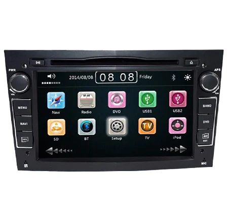 2din автомобильный Радио dvd-плеер для Vauxhall Opel Antara VECTRA ZAFIRA Astra H G J Canbus FM gps Bluetooth SD USB 8 Гб gps карта