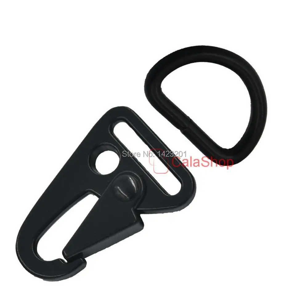 5 pcs / Lot 25mm 1" Sling Clips Spring Gate Snap Olecranon Hook bing