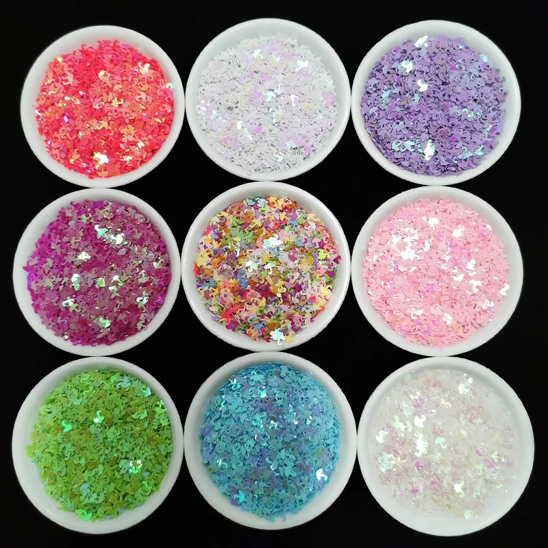 

10g /Lot New PVC Pailettes for Craft Umbrella Shapes Sequins DIY Apparel Sewing Fabric Wedding Crafts Women Garments Accessories