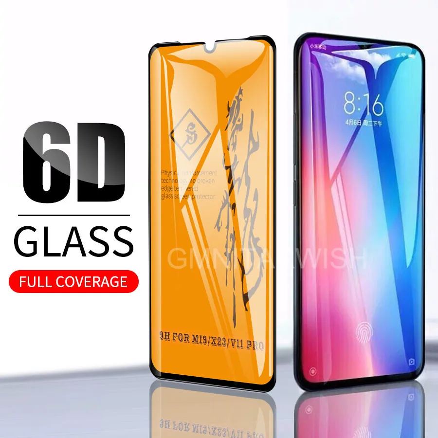 

6D Full Glue Full Cover Tempered Glass For Xiaomi Mi 9T Screen Protector Film For Xiaomi Redmi K20 Pro