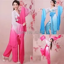 Китайский народный танец одежда классический настольный костюм феи женский